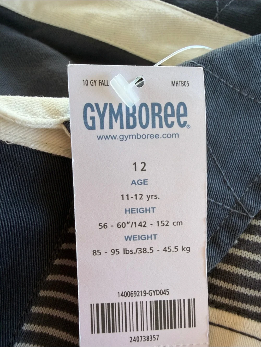NWT Gymboree Striped Rugby Polo Top